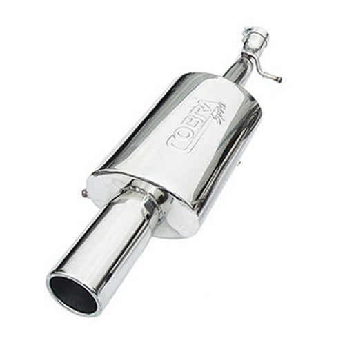 Cobra Exhausts - Ford Fiesta (Mk6) Zetec S Rear Performance Exhaust Box | Car Enhancements UK