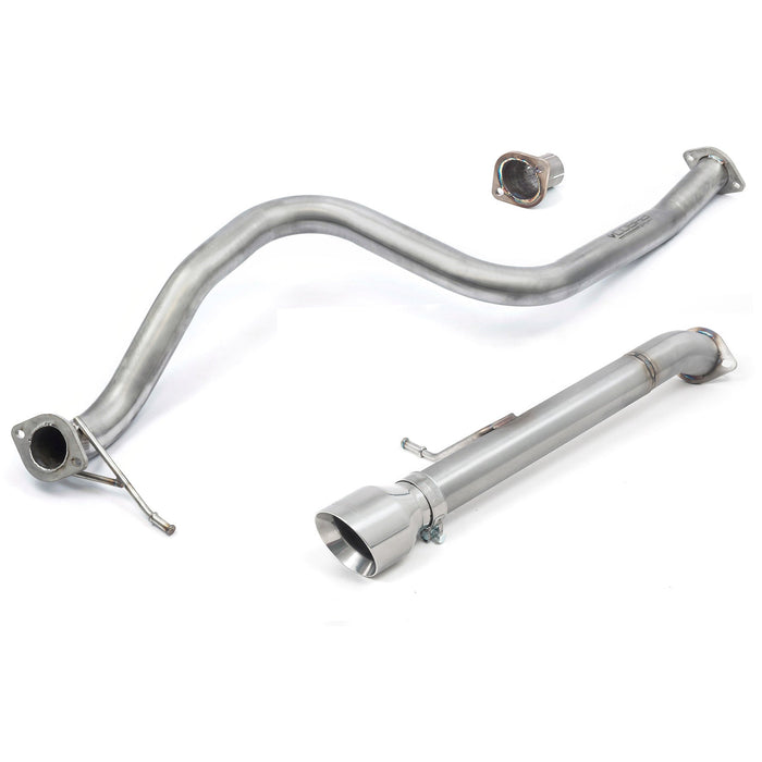 Cobra Exhausts - Ford Fiesta (Mk8) 1L EcoBoost Hybrid mHEV ST-Line Venom Rear Box Delete Performance Exhaust | Car Enhancements UK