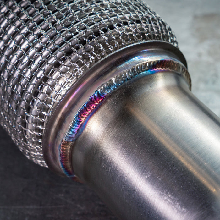 Cobra Exhausts - Ford Fiesta (Mk8.5) ST Front Downpipe Sports Cat / De-Cat Performance Exhaust | Car Enhancements UK