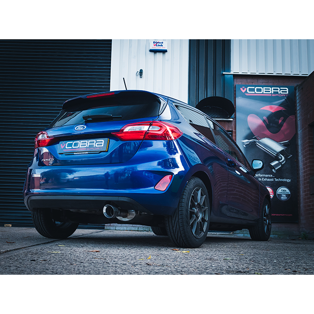 Cobra Exhausts - Ford Fiesta (Mk8) 1L EcoBoost Titanium Cat Back Performance Exhaust | Car Enhancements UK