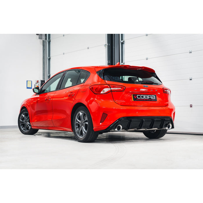 Ford Focus ST-Line 1.0L 125PS (Mk4) Dual Exit 'ST Style' Rear Performance Exhaust – Cobra Sport