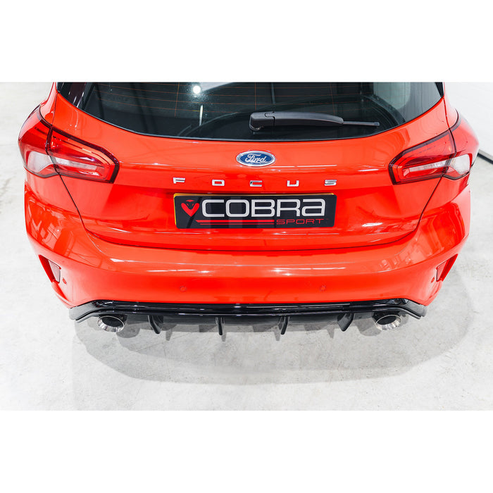 Ford Focus ST-Line 1.0L 125PS (Mk4) Dual Exit 'ST Style' Rear Performance Exhaust – Cobra Sport