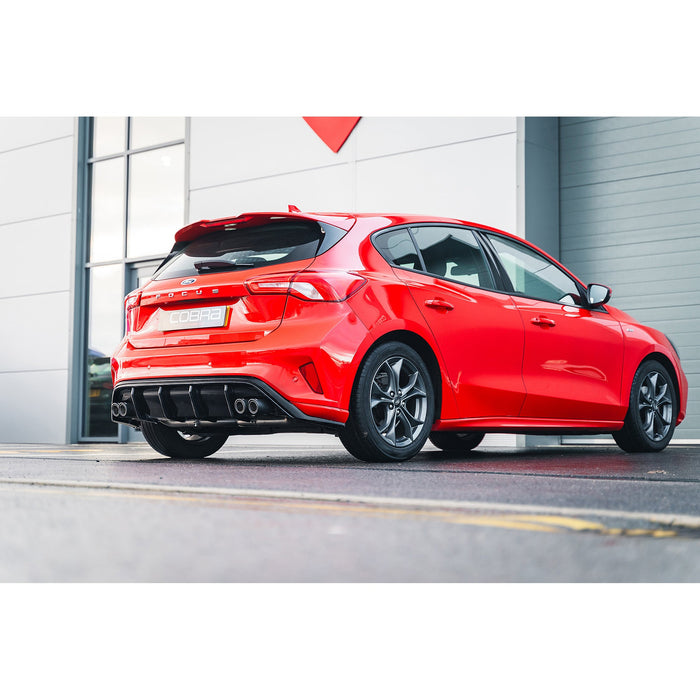 Ford Focus ST-Line 1.0L 125PS (Mk4) Venom Quad Exit Rear Performance Exhaust – Cobra Sport