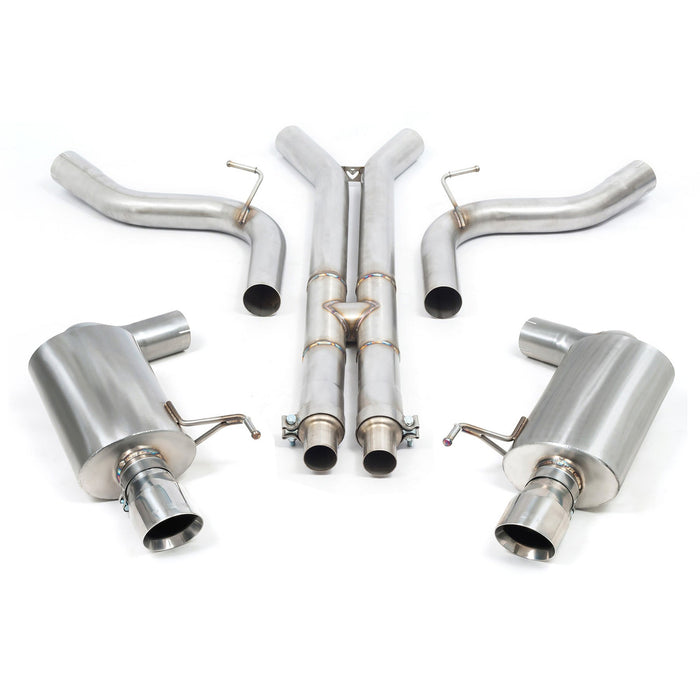 Ford Mustang 5.0 V8 GT Fastback (2015-18) Non-Valved 3" Cat Back Performance Exhaust – Cobra Sport