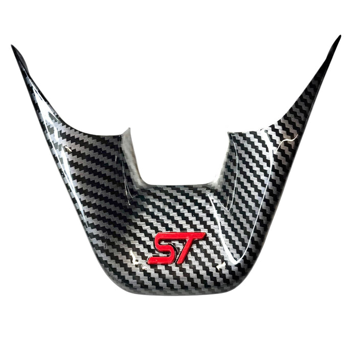 4D Acrylic "ST" Insert for Lower Carbon Steering Wheel Cover