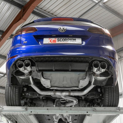 Scorpion Exhausts - VW Golf R ESTATE MK7.5 Facelift Exhaust System (Multiple Options) - Car Enhancements UK