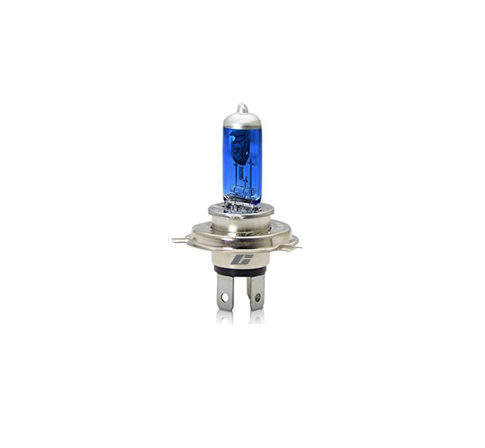 IllumiNite H4 Ice White Headlight Bulb Upgrade – Dipped & Main Beam 6500K (472	| P43t)