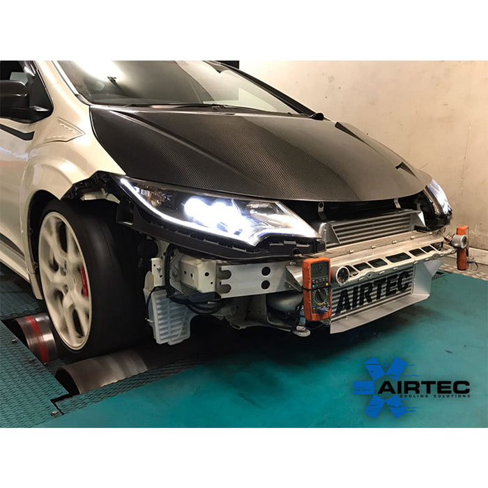 AIRTEC INTERCOOLER UPGRADE FOR HONDA CIVIC TYPE R FK2 – WITH BIG BOOST PIPE KIT - Car Enhancements UK