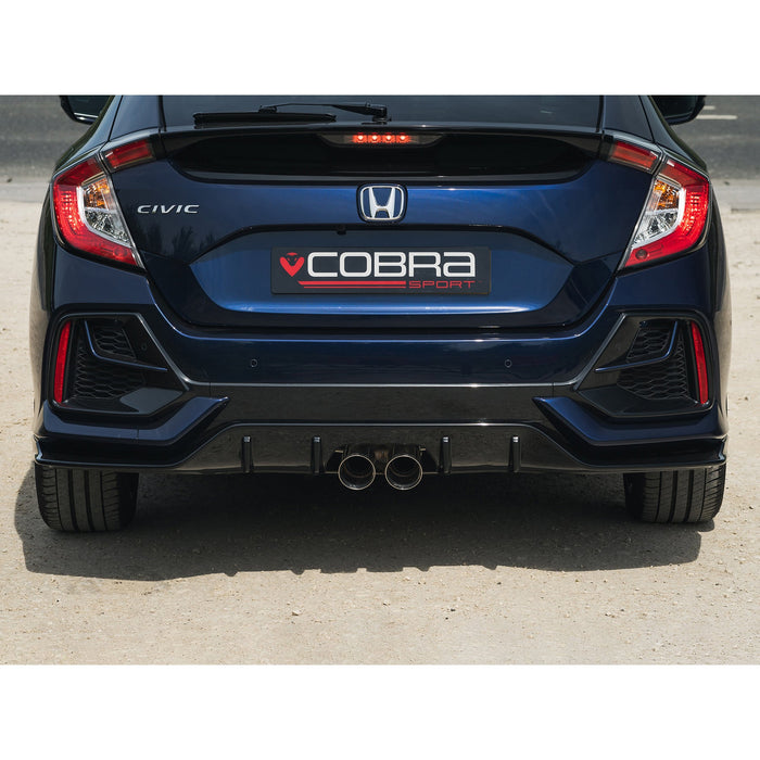 Honda Civic Sport 1.5 VTEC (182PS) (17-22) Venom Rear Performance Exhaust – Cobra Sport