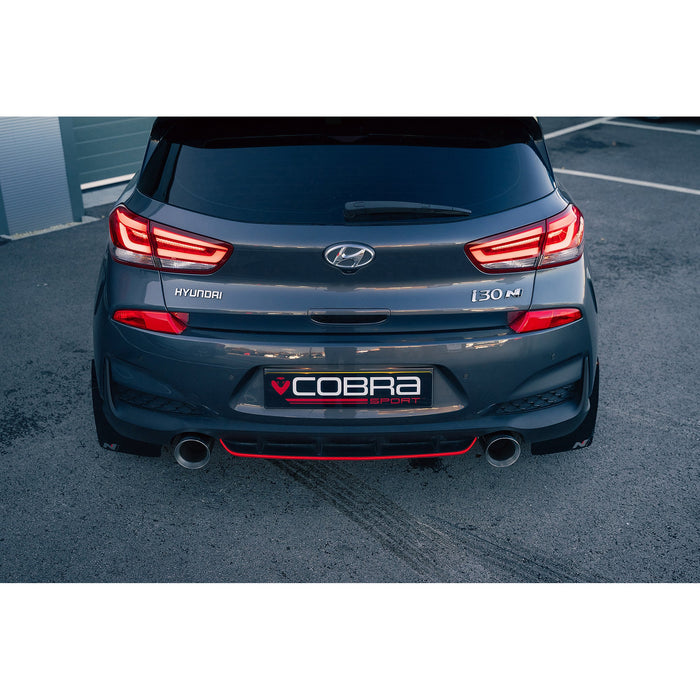 Hyundai i30 N (19-21 GPF Models) Valved Cat Back Performance Exhaust - Cobra Sport