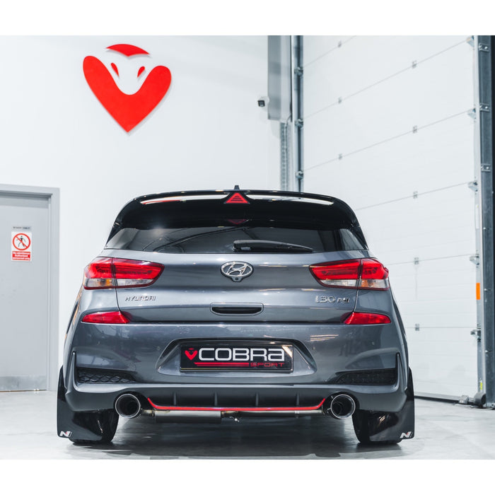 Hyundai i30 N (19-21 GPF Models) Valved Cat Back Performance Exhaust - Cobra Sport