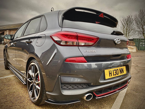 Hyundai i30N Hatchback Pre Facelift Rear Spats - TRC Performance Styling