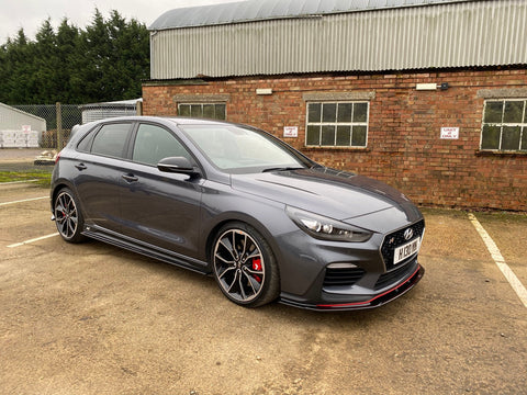 Hyundai i30N Hatchback Pre Facelift Side Skirt Splitters - TRC Performance Styling