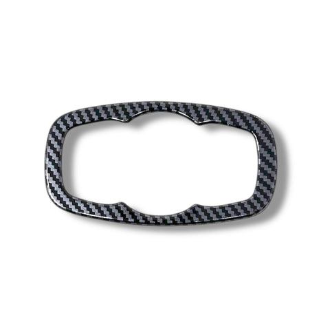 Ford Fiesta MK8 / MK8.5 - Carbon Fibre Look Headlight Control Panel Surround