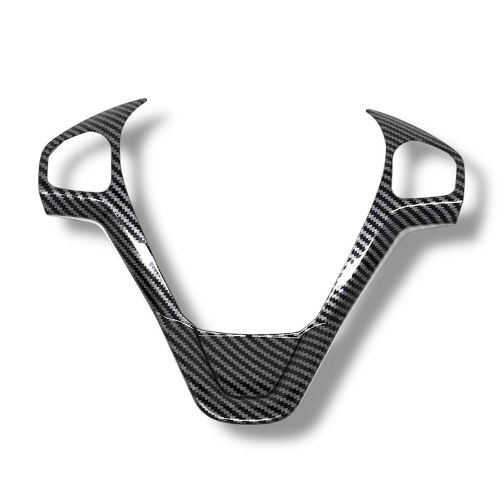 Carbon Fibre Look Steering Wheel Trim for Ford Fiesta MK7 / MK7.5 | CEUK