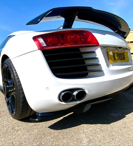 Audi R8 Gen 1 Pre Facelift Diffuser Extensions - TRC Performance Styling