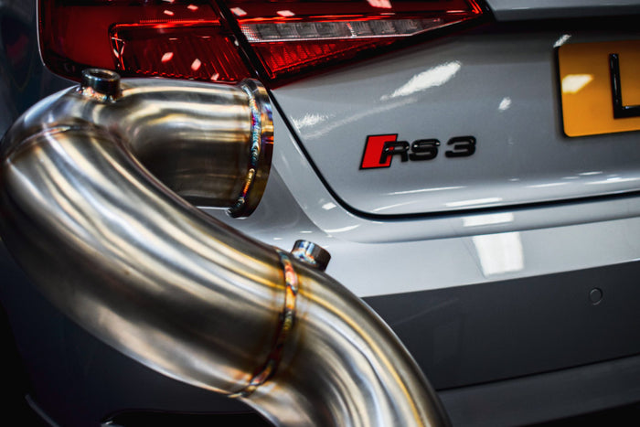 Audi RS3 8V Quattro 2.5 TFSI Non GPF 17-20 4" Exhaust Decat Downpipe - Direnza