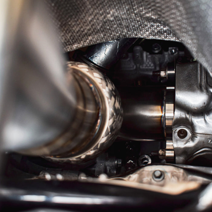 Direnza - Ford Focus MK4 ST 2.3 Ecoboost 2019+ 3.5" Exhaust Decat Downpipe - Car Enhancements UK