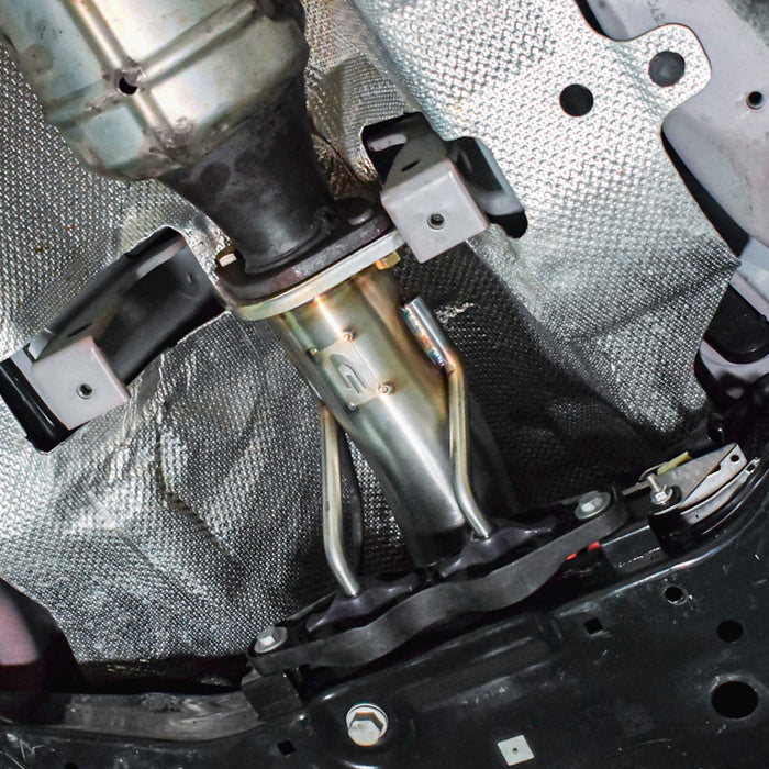 Direnza - Ford Focus MK4 ST 2.3 Ecoboost 2019+ 3.5" Exhaust Decat Downpipe - Car Enhancements UK