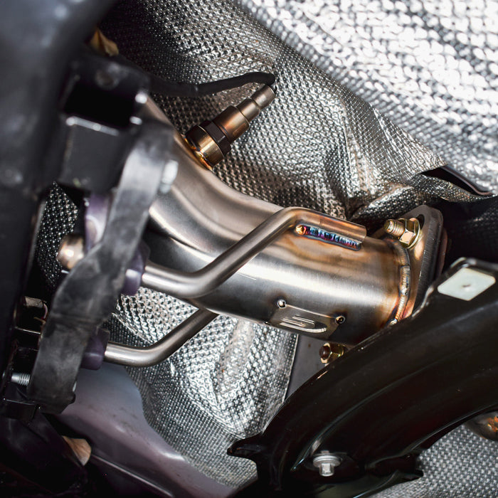 Direnza - Ford Focus MK4 ST 2.3 Ecoboost 2019+ 3.5" Exhaust Decat Downpipe - Car Enhancements UK
