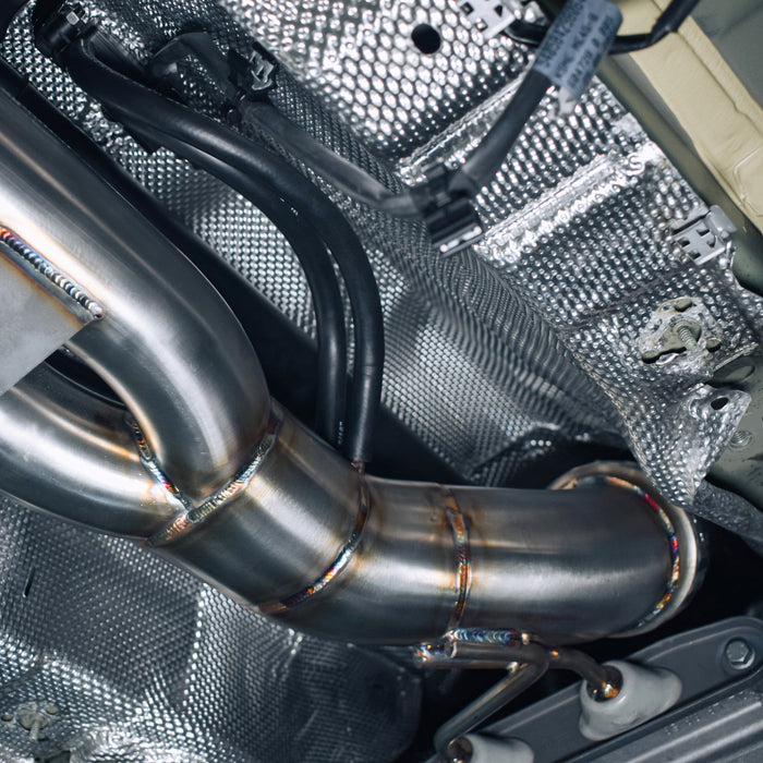 Direnza - Audi RS3 8V Quattro 2.5 TFSI Non GPF 15-20 4" Exhaust Decat Downpipe - Car Enhancements UK