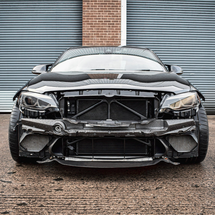 Direnza - BMW F87 M2 Competition / F80 M3 / F82 M4 14+ - Aluminium Charge Cooler Radiator - Car Enhancements UK