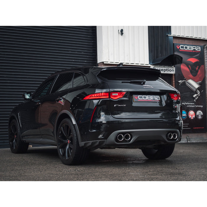 Jaguar F-Pace SVR Resonator Delete Performance Exhaust Pipe – Cobra Sport