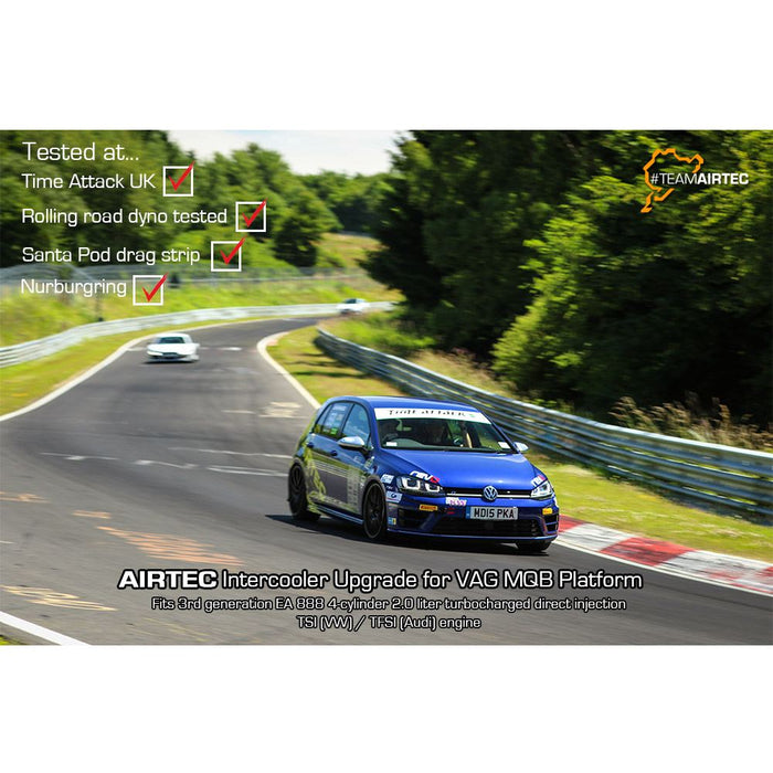 AIRTEC MOTORSPORT EA888 MQB PLATFORM INTERCOOLER AND BIG BOOST PIPE PACKAGE - Car Enhancements UK