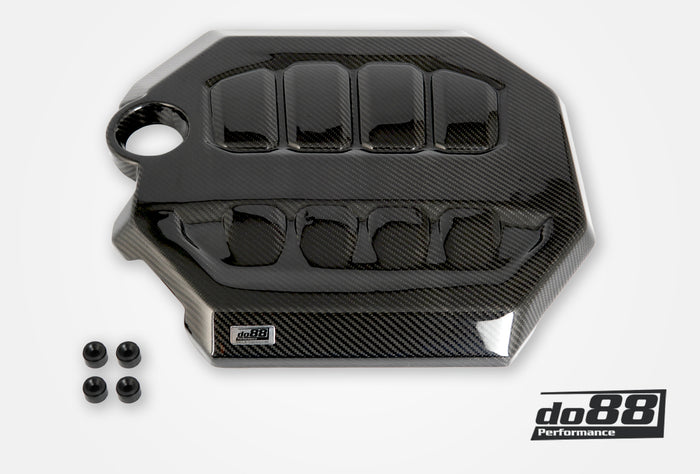 VW Golf MK8 GTI / R Carbon fiber engine cover - DO88 Performance