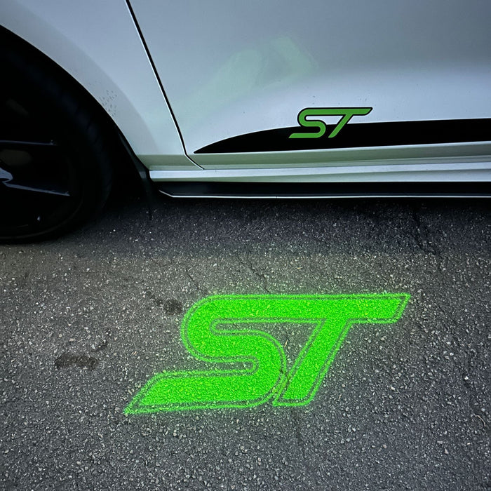 “ST” Emblem Replacement Puddle Unit - MK4 / MK4.5 Focus ST (Multiple Colours)