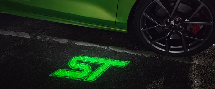 “ST” Emblem Replacement Puddle Unit - MK4 / MK4.5 Focus ST (Multiple Colours)
