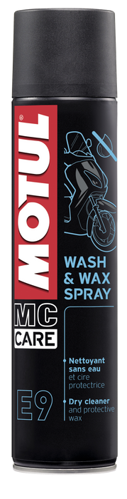 Motul E9 WASH & WAX AEROSOL 400ML Cleaner