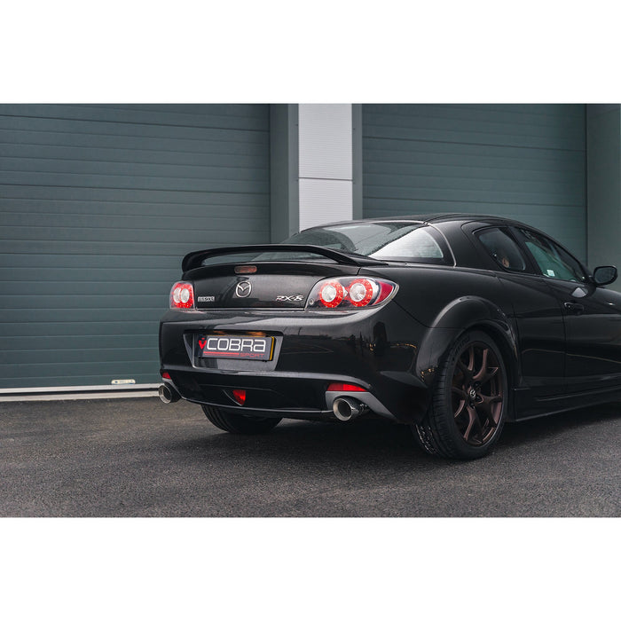 Mazda RX8 R3 (S2) 2008-12 (Facelift) Cat Back Sports Exhaust – Cobra Sport