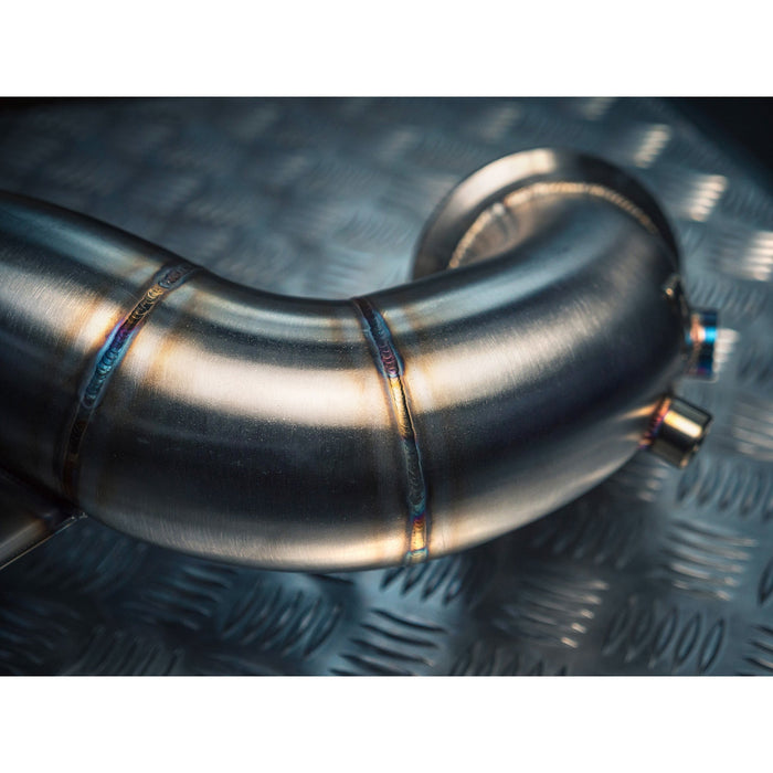 Cobra Exhausts - Mercedes-AMG CLA 45 S Front Downpipe Sports Cat / De-Cat Performance Exhaust | Car Enhancements UK