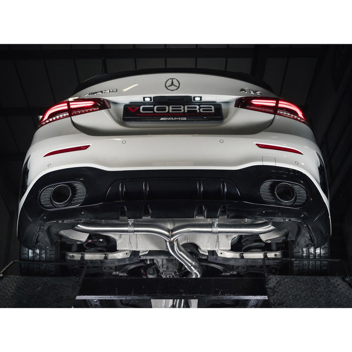 Cobra Exhausts - Mercedes-AMG A 35 Saloon Cat Back Performance Exhaust | Car Enhancements UK