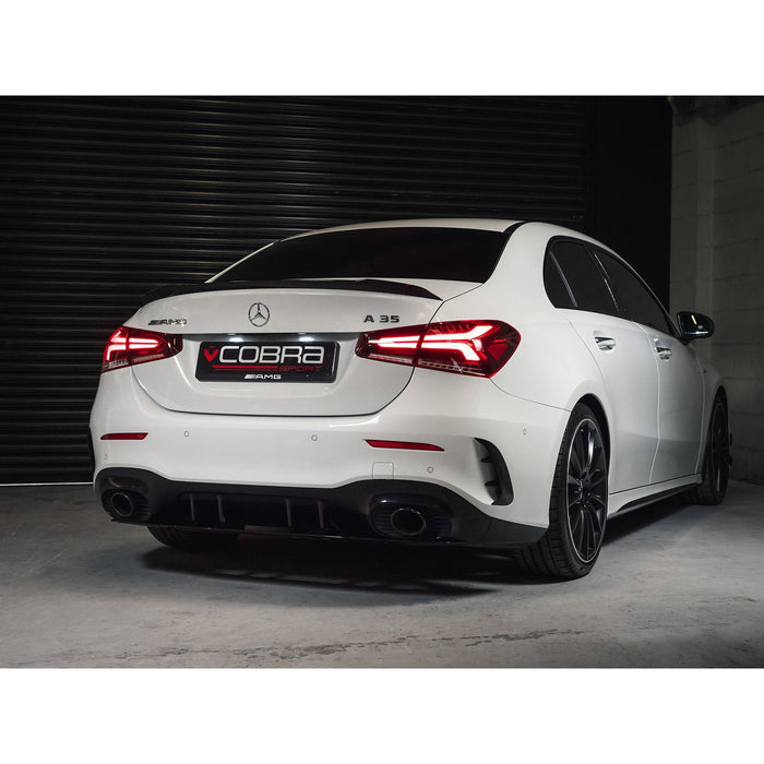 Cobra Exhausts - Mercedes-AMG A 35 Saloon GPF Back Rear Performance Exhaust | Car Enhancements UK
