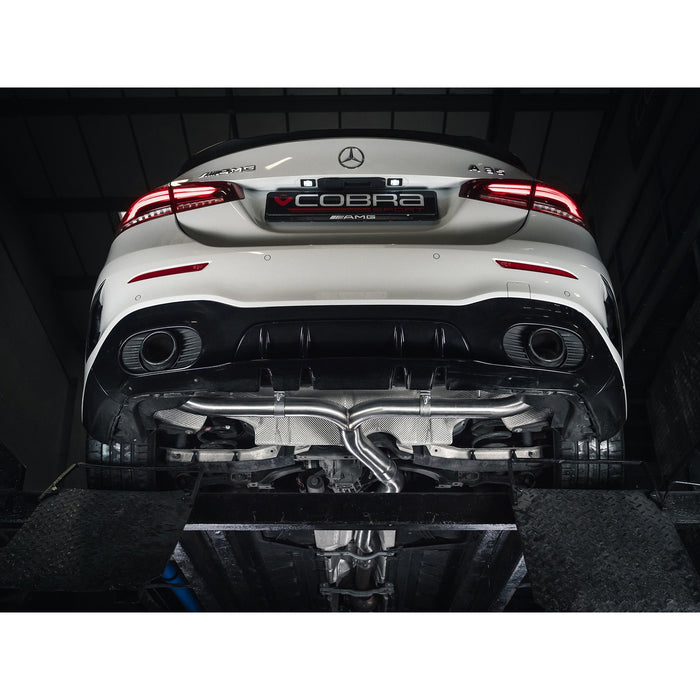 Cobra Exhausts - Mercedes-AMG A 35 Saloon GPF Back Rear Performance Exhaust | Car Enhancements UK