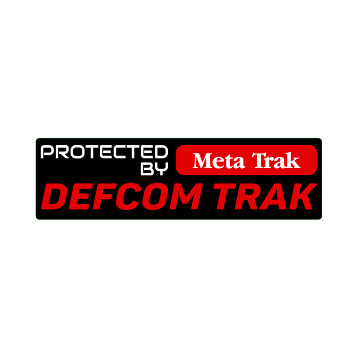 Meta Trak Window Stickers