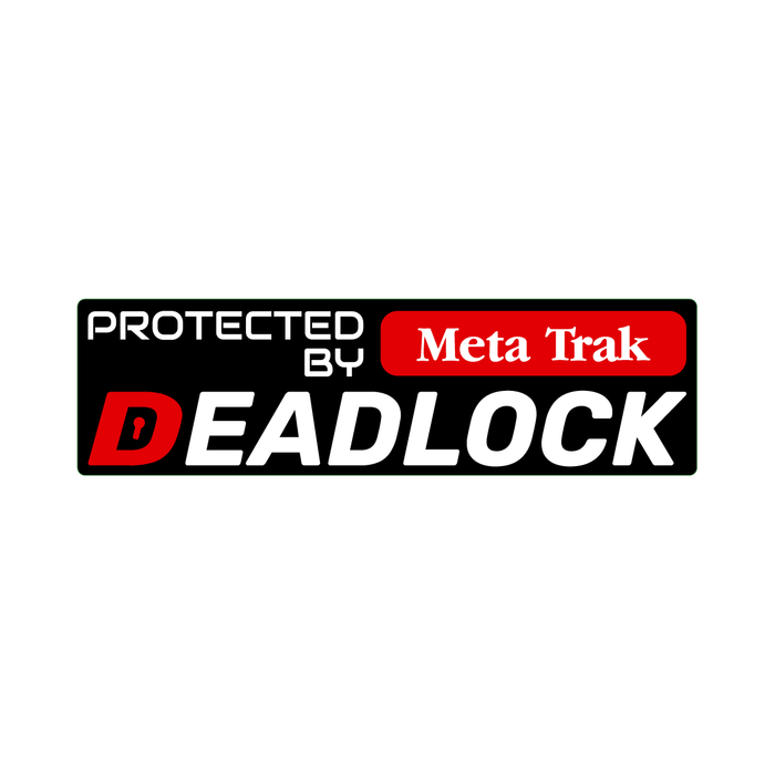Meta Trak Window Stickers
