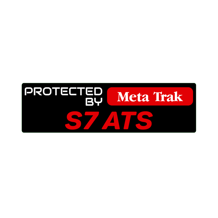 Meta Trak Window Stickers