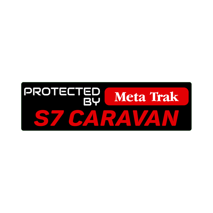 Meta Trak Window Stickers