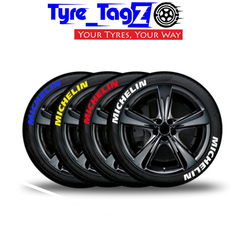 Tyre Tagz - Multiple Design Tyre Logo Stickers