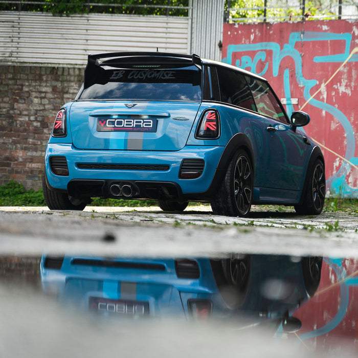 Cobra Exhausts - Mini (Mk2) Cooper S / JCW (R56/R57) Venom Cat Back Box Delete Race Performance Exhaust | Car Enhancements UK