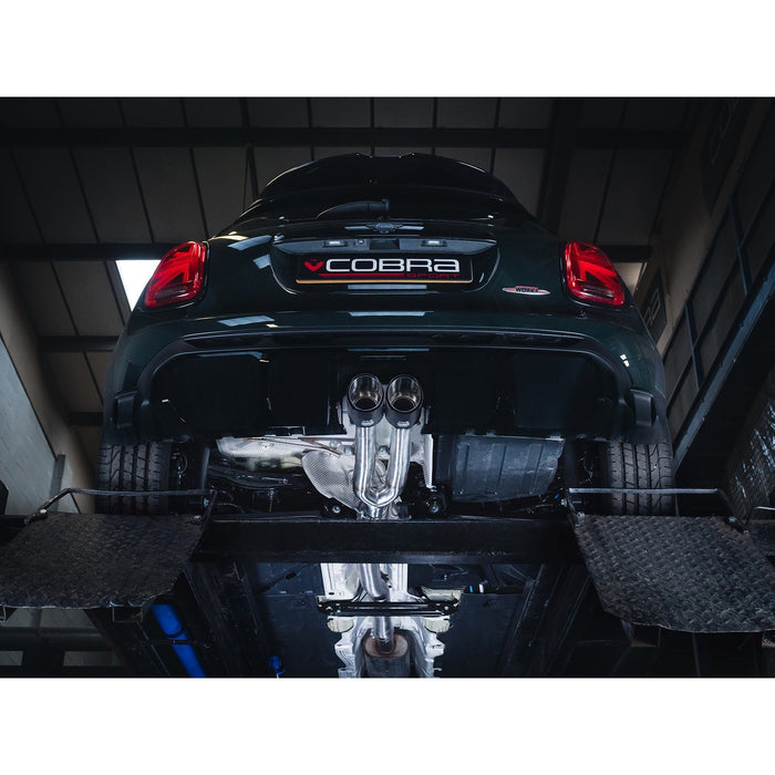 Cobra Exhausts - Mini (Mk3) JCW (F56 LCI 2) Facelift (2021>) 3" Venom Cat Back Performance Exhaust | Car Enhancements UK