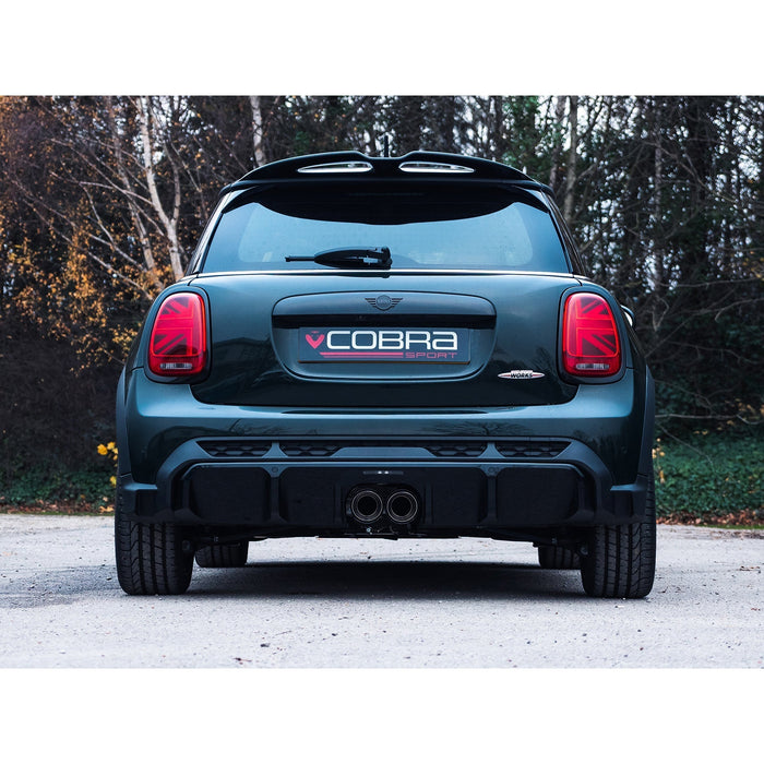 Cobra Exhausts - Mini (Mk3) JCW (F56 LCI 2) Facelift (2021>) 3" Venom Cat Back Performance Exhaust | Car Enhancements UK