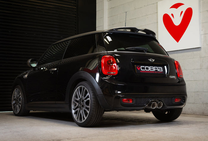 Cobra Exhausts - Mini (Mk3) Cooper S / JCW (F56 LCI) Facelift 3" Valved Cat Back Performance Exhaust | Car Enhancements UK