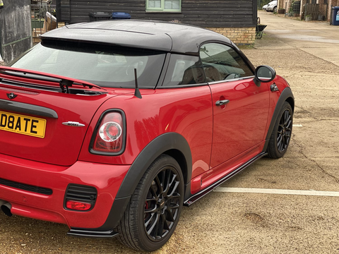 MINI Cooper S R58 JCW Side Skirt Splitters - TRC Performance Styling