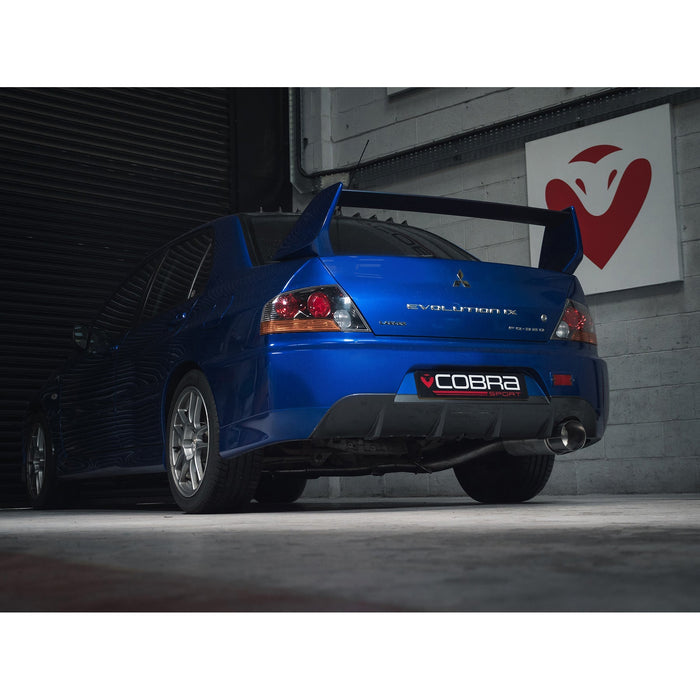 Cobra Exhausts - Mitsubishi Evolution 7/8/9 Cat Back Performance Exhaust | Car Enhancements UK