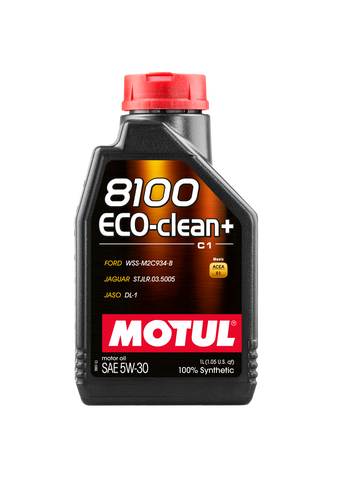 Motul 8100 ECO-CLEAN+ 5W30 Engine Oil