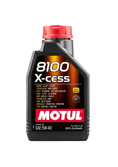 Motul 8100 X-CESS 5W40 Engine Oil